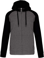 Grau Heather / Schwarz