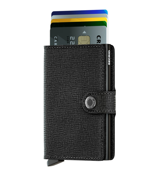 Miniwallet Black mit Gravur